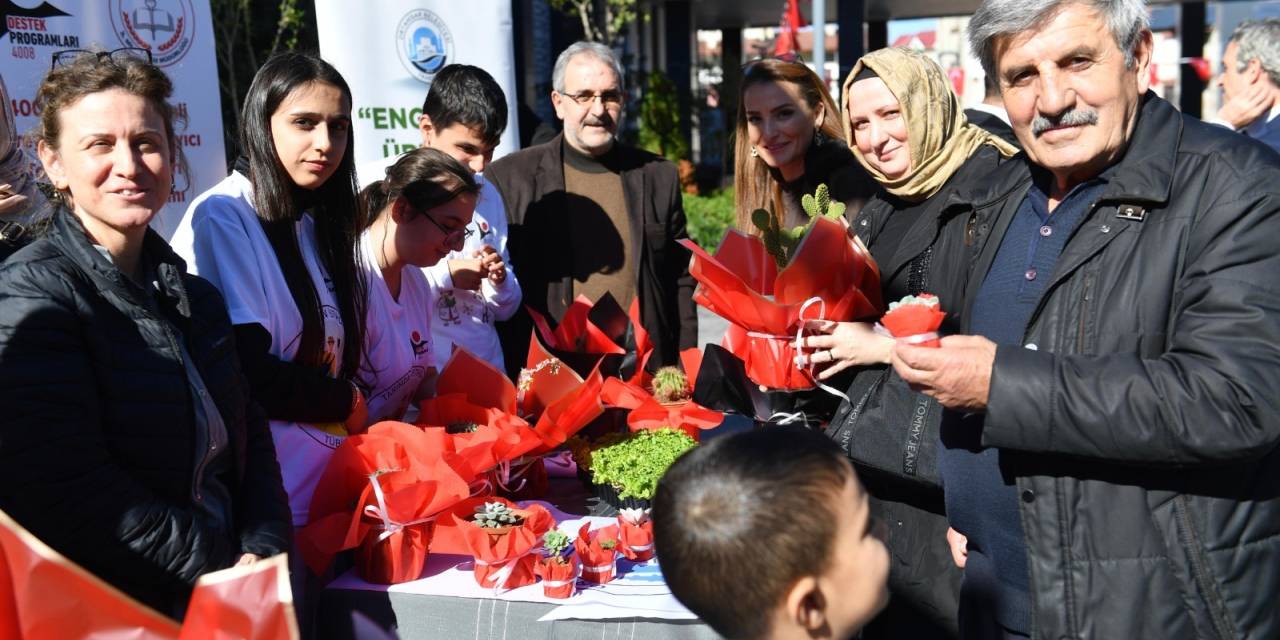 Özel gereksinimli bireylerden üretim ruhu