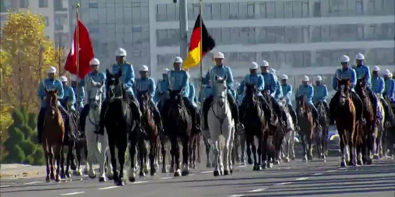 Erdoğan ve Merz görüşmesi Beştepe’de başladı