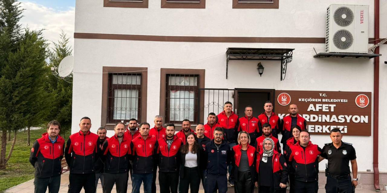 KEÇ-TİM ekibi AFAD akreditasyon eğitimini aldı
