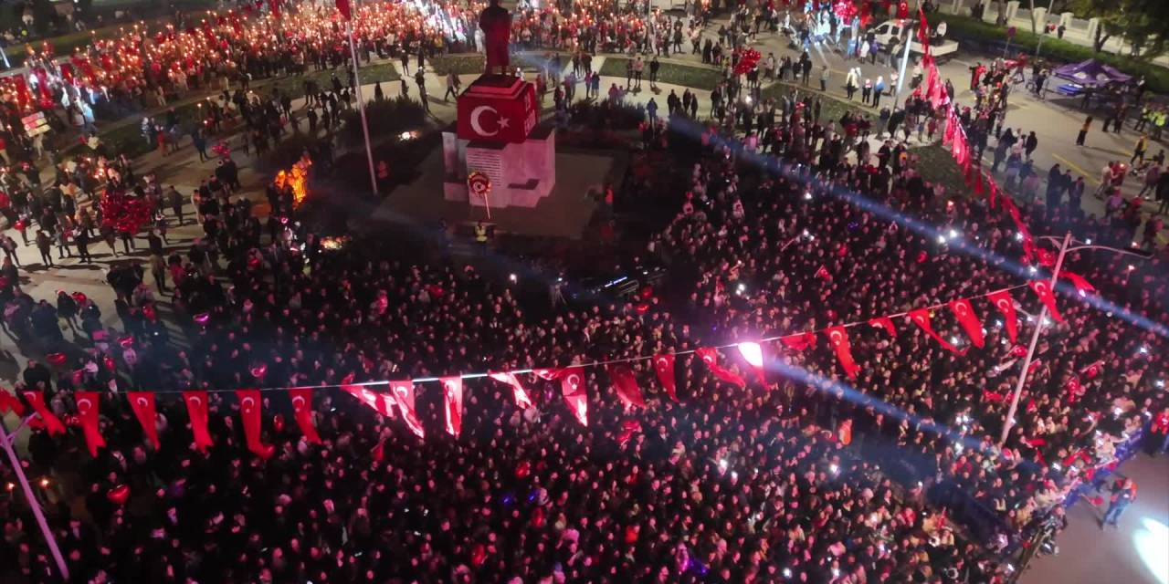 Cumhuriyet Bayramı Muğla'da coşkuyla kutlandı