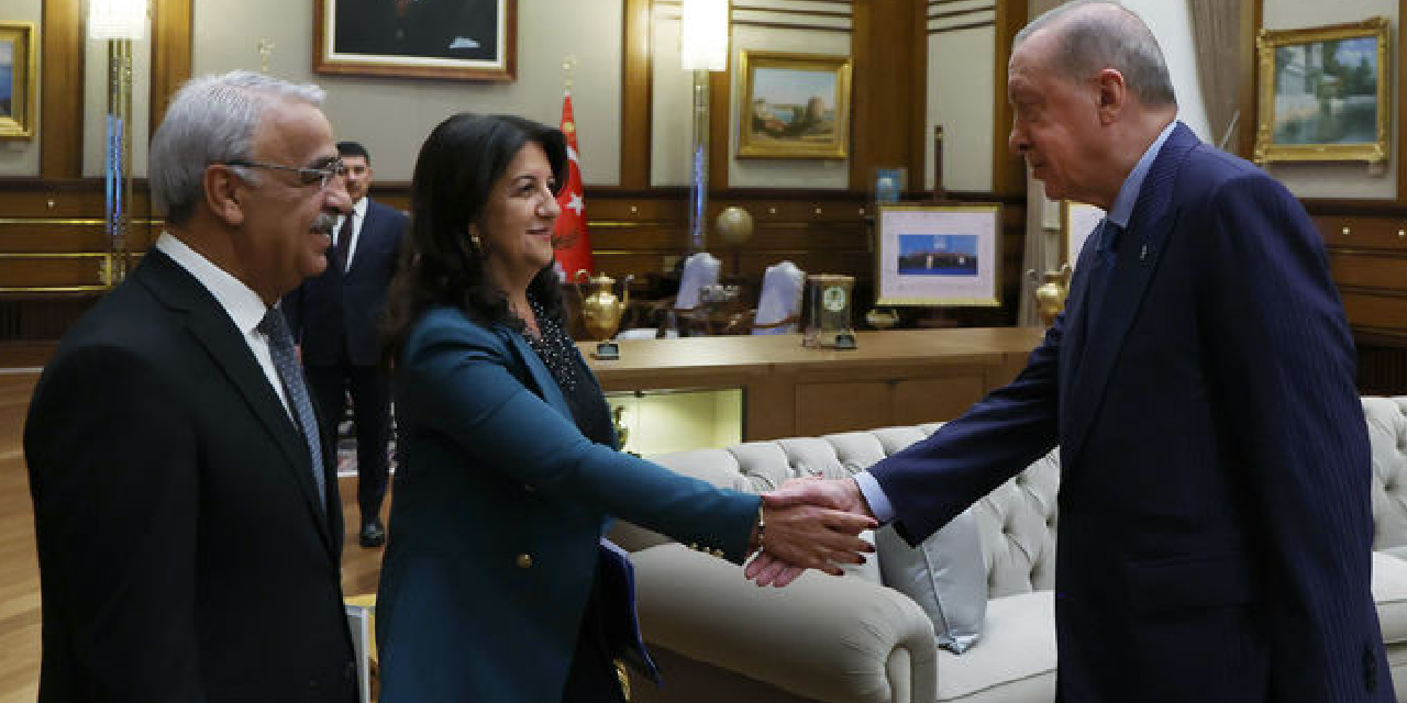 Erdoğan ile DEM Parti İmralı Heyeti bir araya geldi