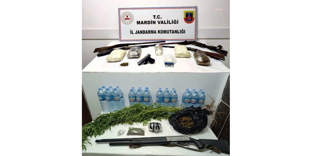 Mardin'de uyuşturucu operasyonunda 7 kilogram ele geçirildi