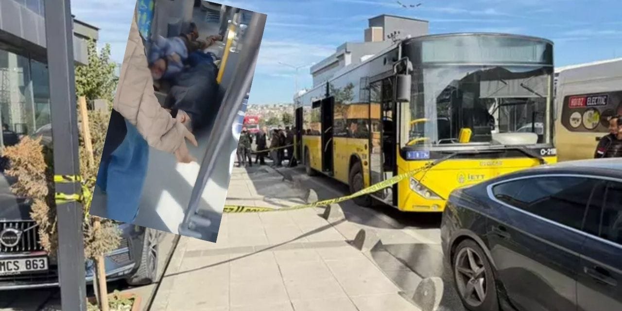 Arnavutköy'de İETT otobüsünde dehşet: Bıçak çektiler yaralı ve ölü var!