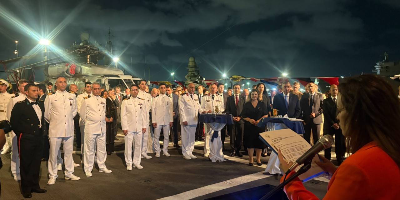 TCG Giresun Fırkateyni, Mısır’da tarihi liman ziyareti gerçekleştirdi
