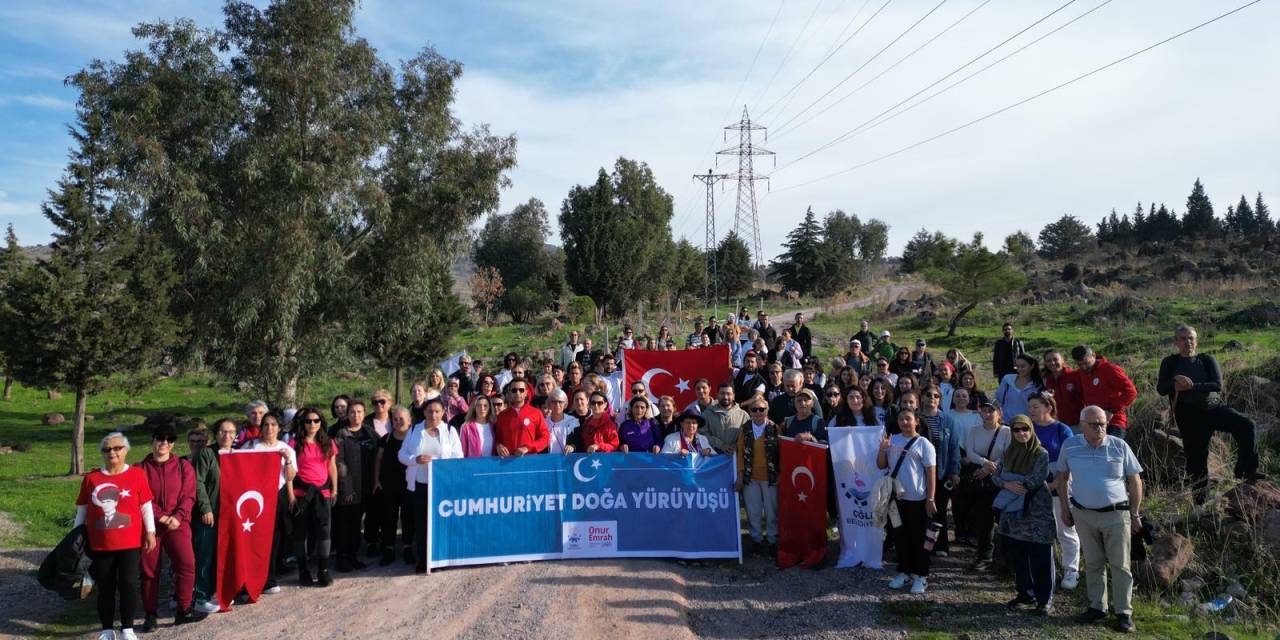 Cumhuriyet coşkusu doğayla buluştu