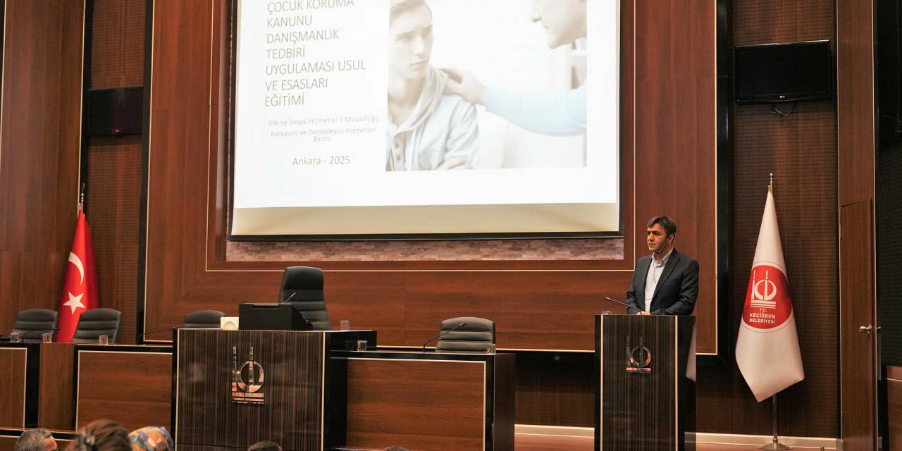 Keçiören Belediyesi'nden Çocuk Koruma eğitimi