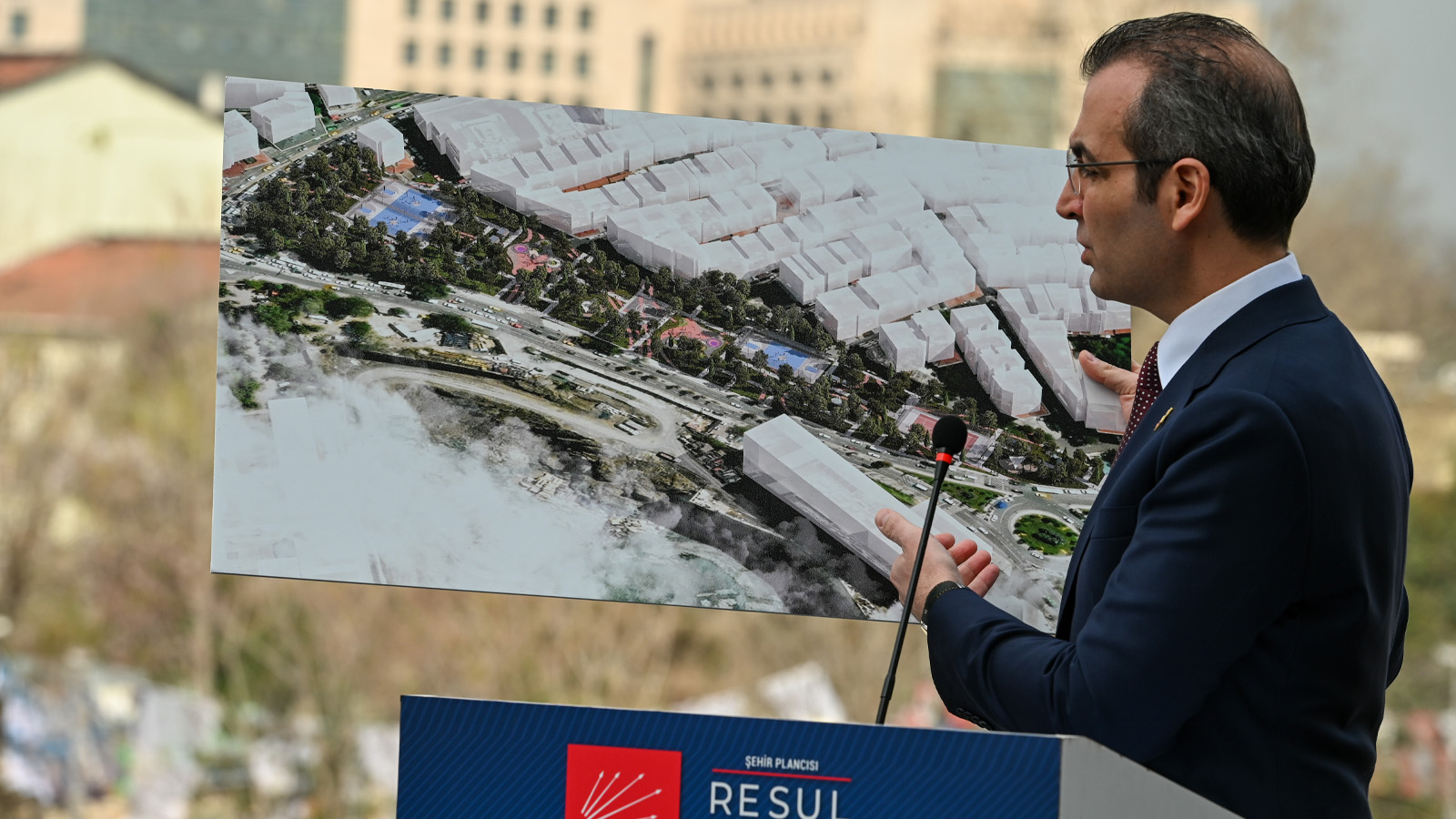 Şişli Belediyesi, “İlçenin Kanal İstanbul” projesinin rezerv yapı alanındaki çalışmalarını durdurdu