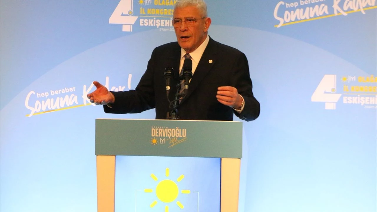 İYİ Parti lideri Müsavat Dervişoğlu’ndan ‘Öcalan’ resti