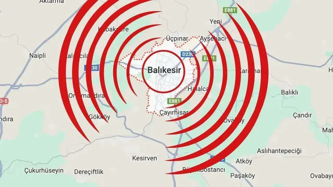 Sındırgı'da 2 saat içinde 4'ün üzerinde 4 deprem oldu!
