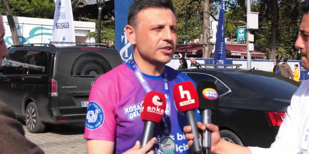 Özgür Çelik, Türkiye İş Bankası 47’nci İstanbul Maratonu’nda ÇYDD için koştu