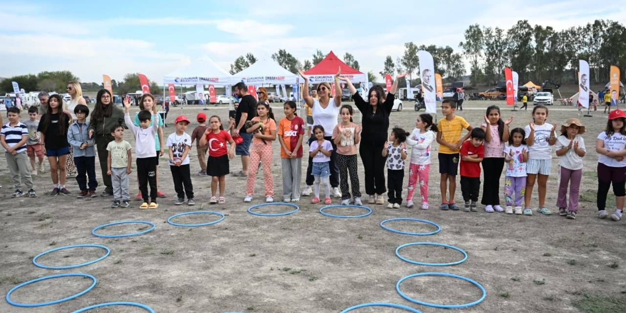 Çukurova Belediyesi, Cumhuriyet Bayramı’nı doğayla iç içe kutladı