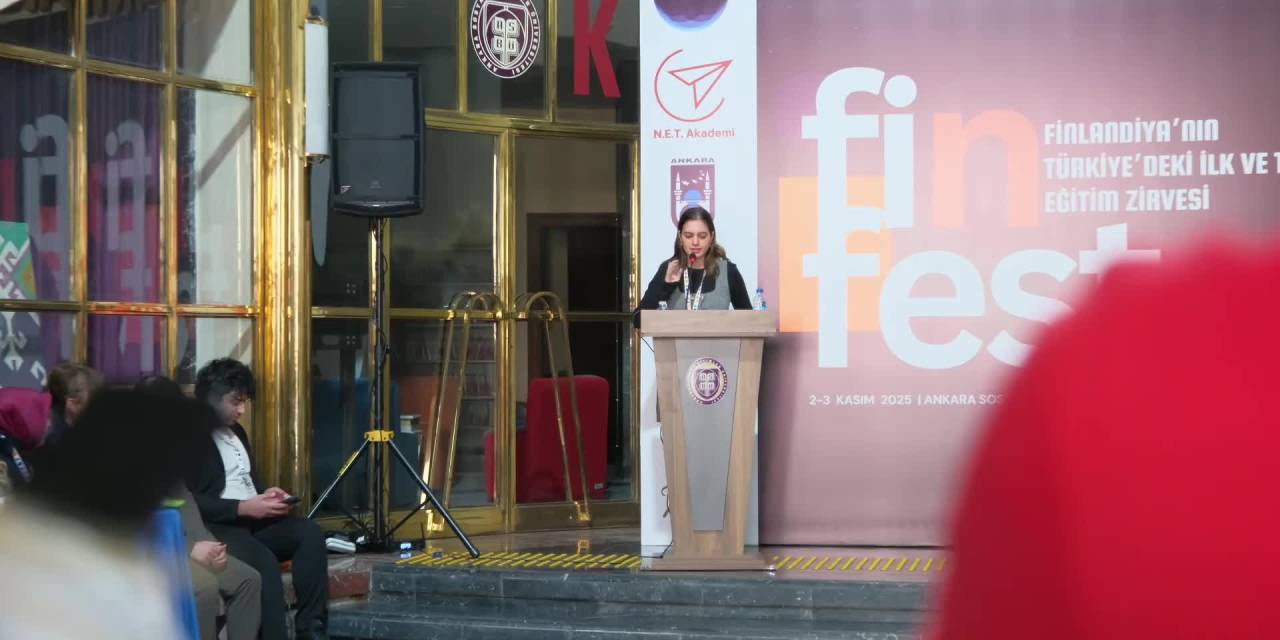 FinFest 2025 Ankara'da başladı: Vesterbacka, Atatürk'ün vizyonunu hatırlatarak eğitim önemine değindi