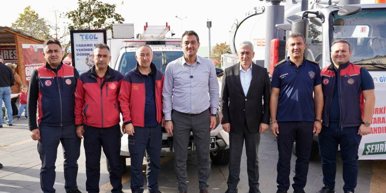 Giresun Belediyesi güçleniyor: Yeni araçlar hizmette