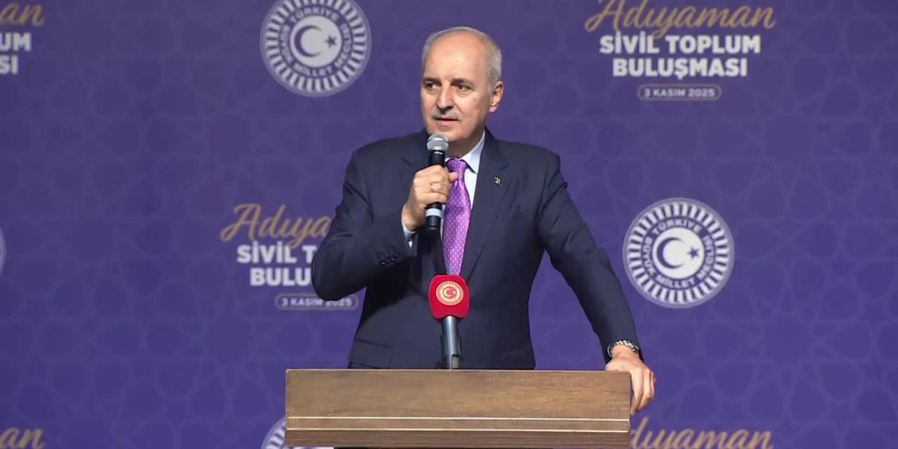 TBMM Başkanı Numan Kurtulmuş, Adıyaman'da STK'larla buluştu