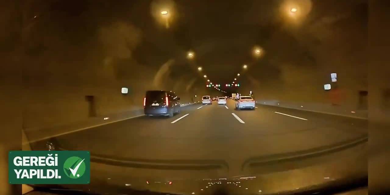 Çekmeköy'de makas atan sürücüye 90 bin lira ceza