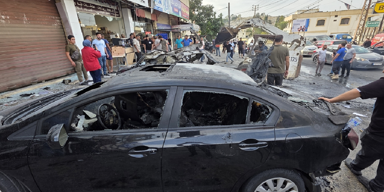 İsrail'den Lübnan'ın güneyine İHA saldırısı: 2 kişi öldü, 7 kişi yaralandı