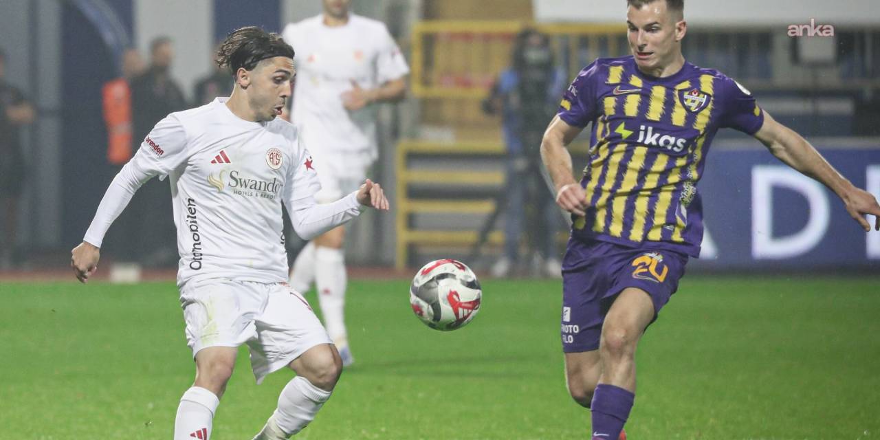 Eyüpspor, Antalyaspor'a 1-0 yenildi