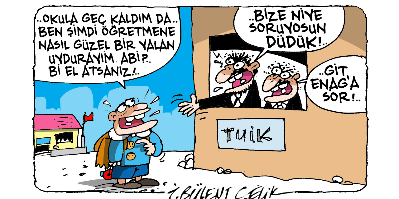 İ. Bülent Çelik'in 4 Kasım 2025 tarihli karikatürü