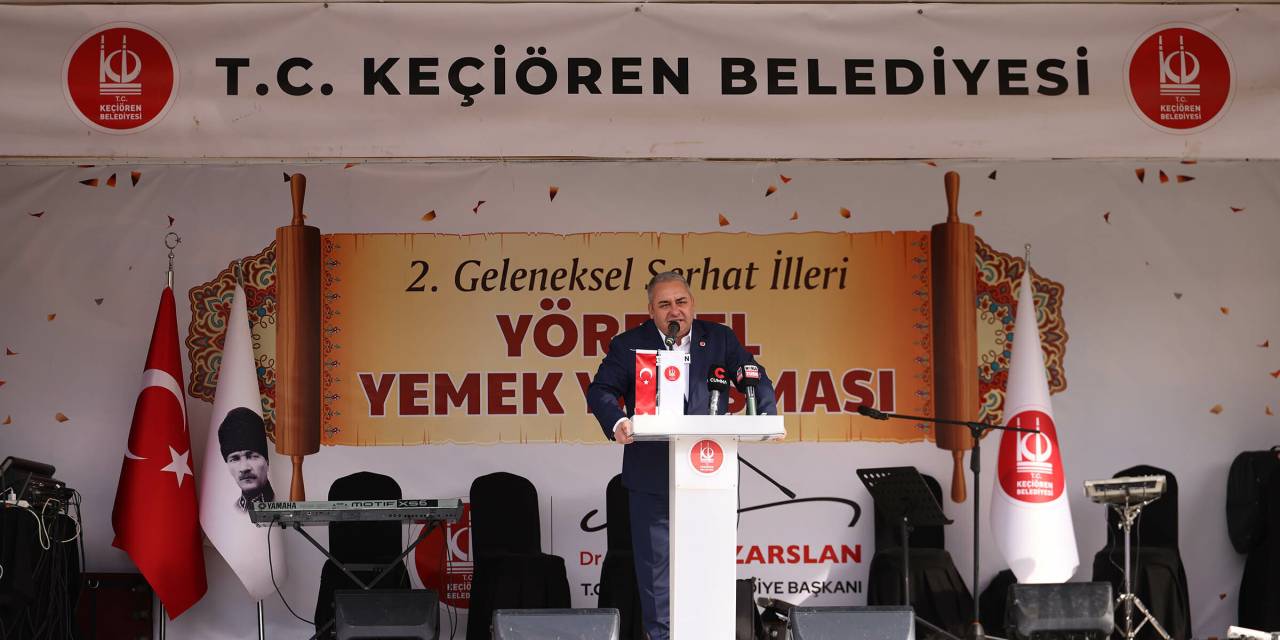 Keçiören'de geleneksel yemek yarışmasına büyük ilgi