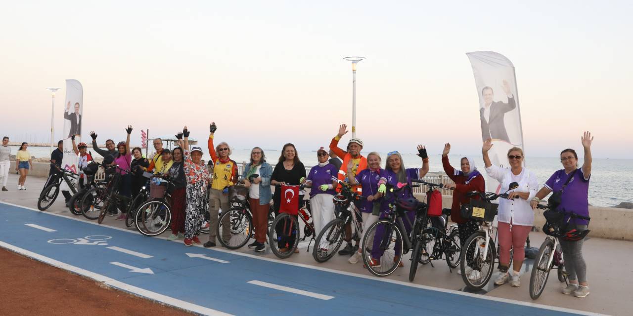 Mersin'de kadınlara özel Bisiklet Atölyesi
