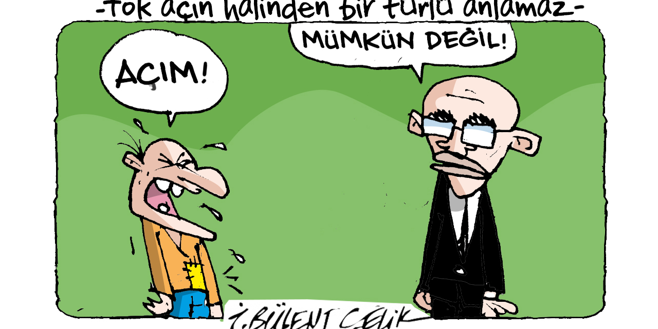 İ. Bülent Çelik'in 6 Kasım 2025 tarihli karikatürü