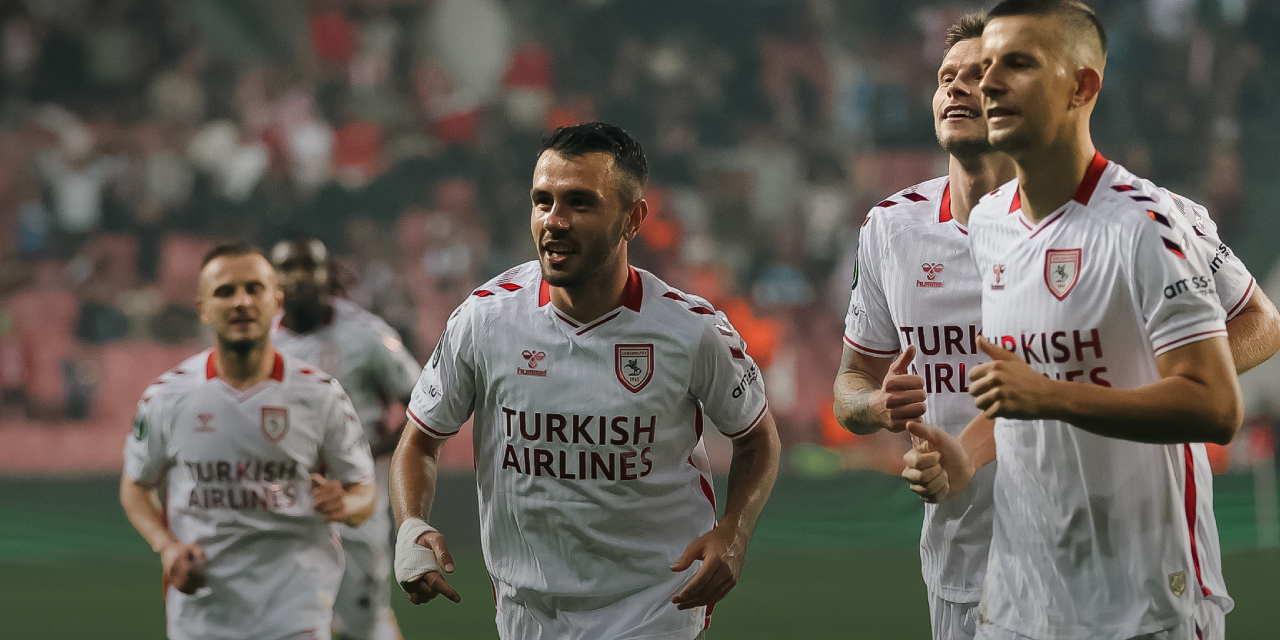 Samsunspor Konferans'ta tarih yazıyor: Namağlup liderliğe yükseldi
