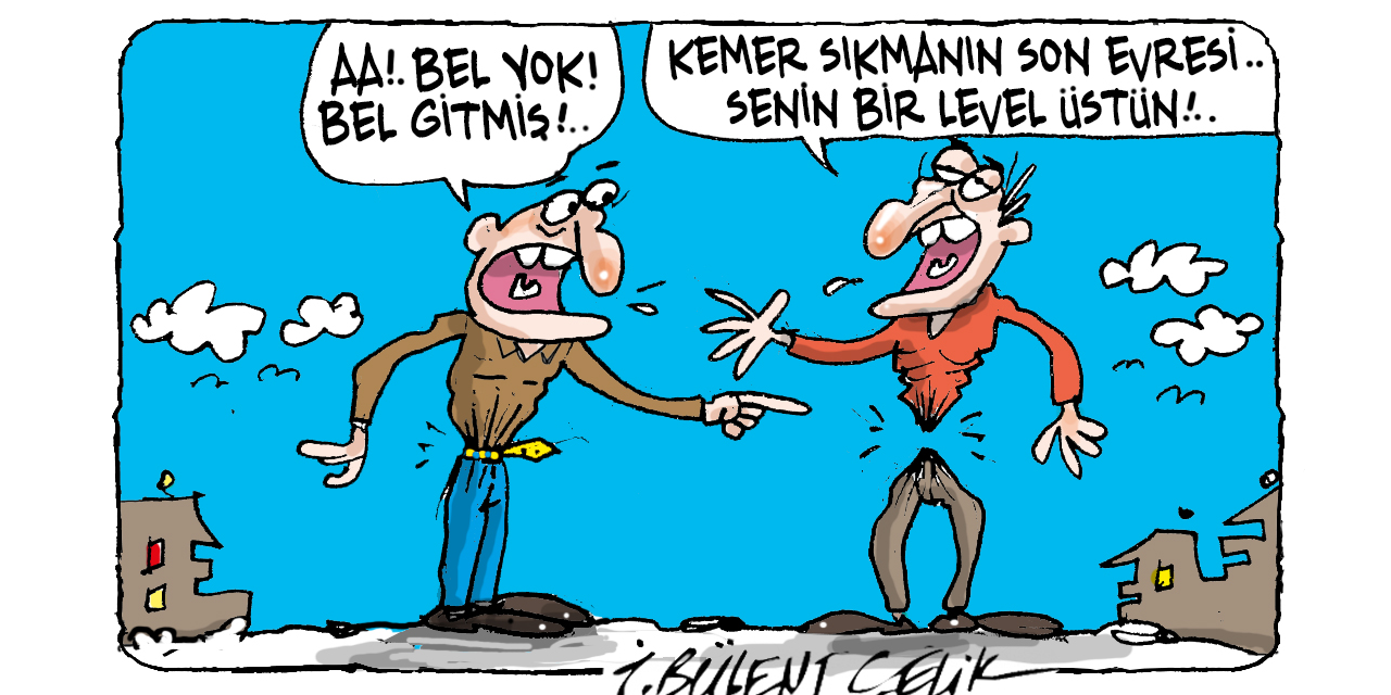 İ. Bülent Çelik'in 8 Kasım 2025 tarihli karikatürü