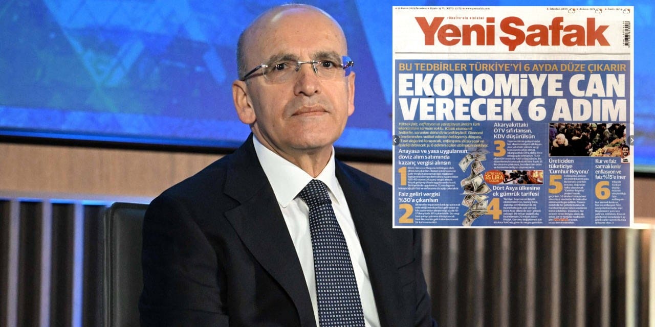 Yeni Şafak Şimşek'e direktif vermeye devam ediyor: Ekonomiyi rahatlatacak 6 adım önerisi!