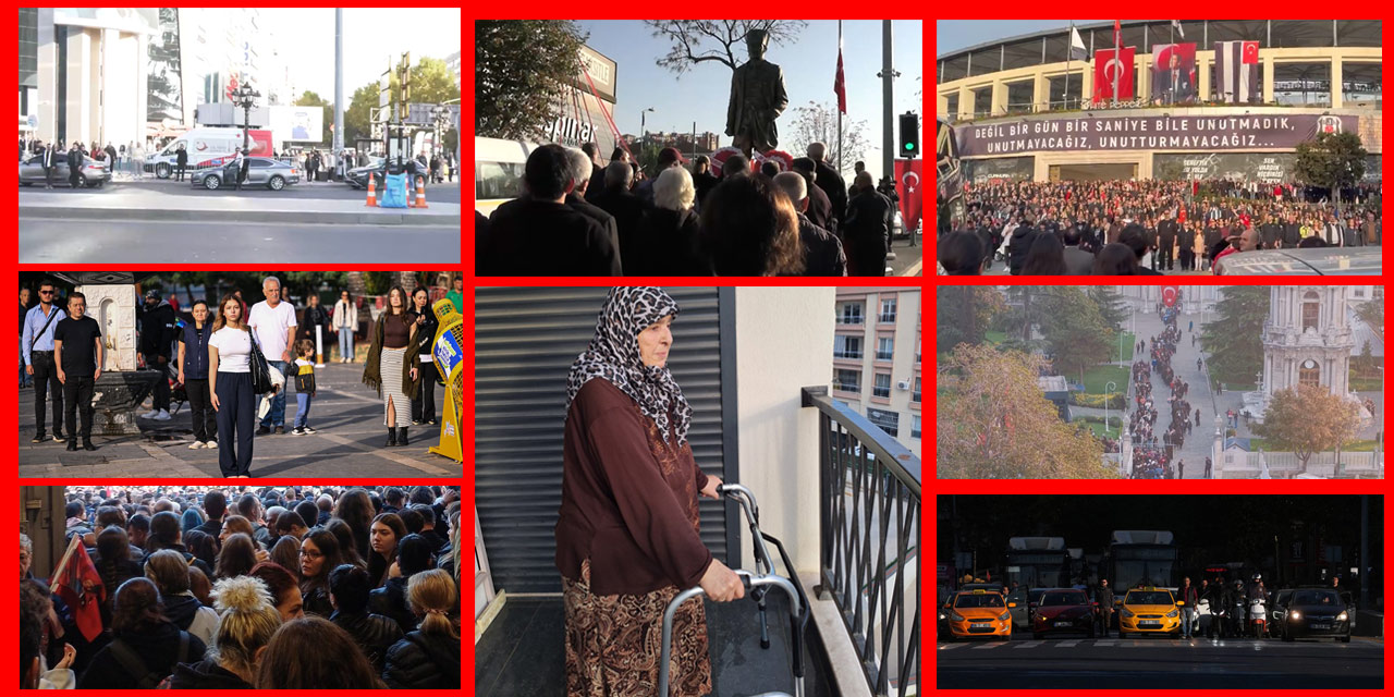 Atatürk için saat 9’u 5 geçe hayat durdu