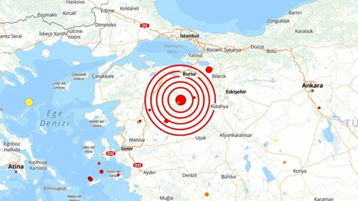 Balıkesir Sındırgı’da 4.4 büyüklüğünde deprem