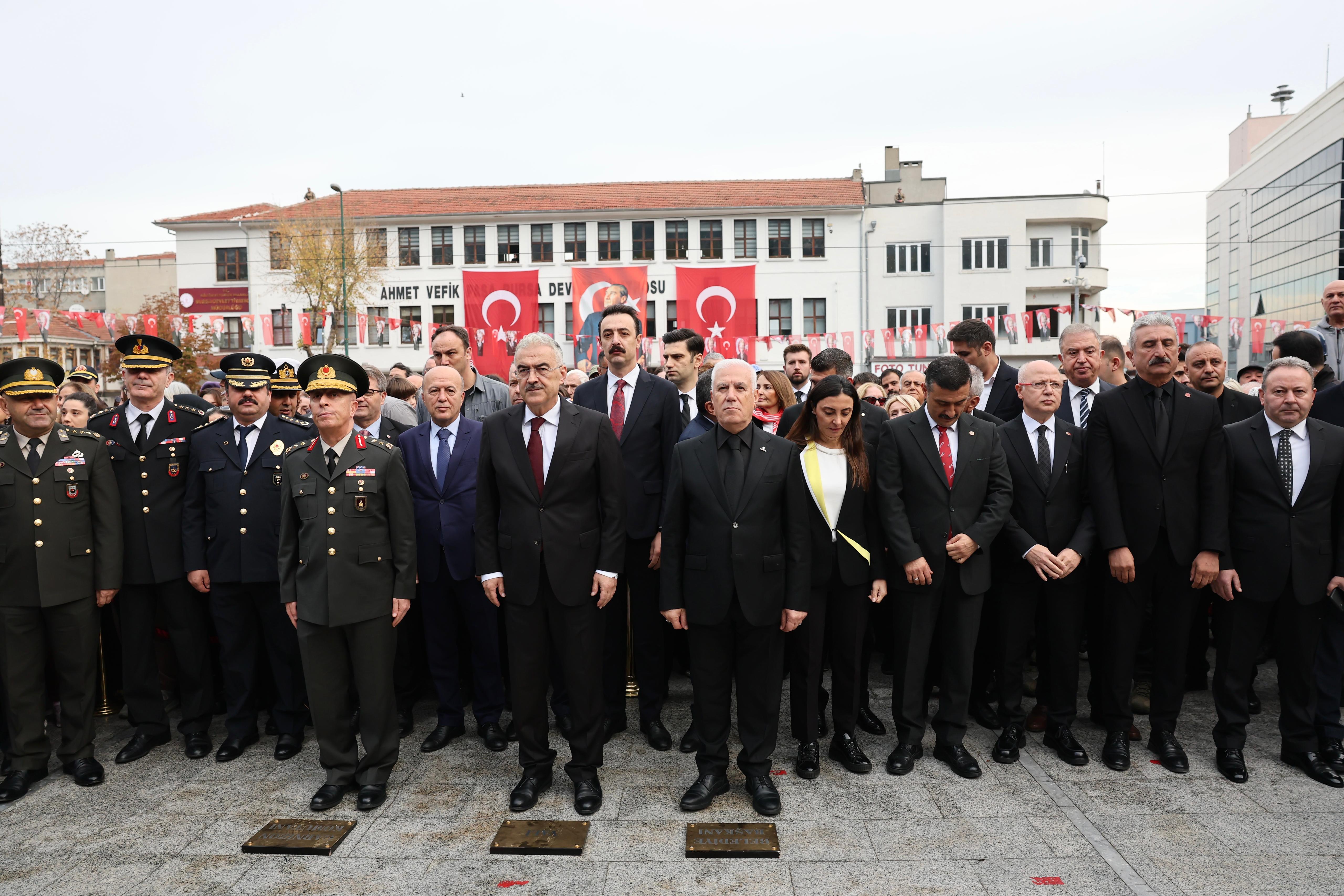 “Bize emanet ettiğiniz Türkiye Cumhuriyeti’ne sahip çıkmaya O’nu her türlü bedbahttan korumaya kararlıyız"