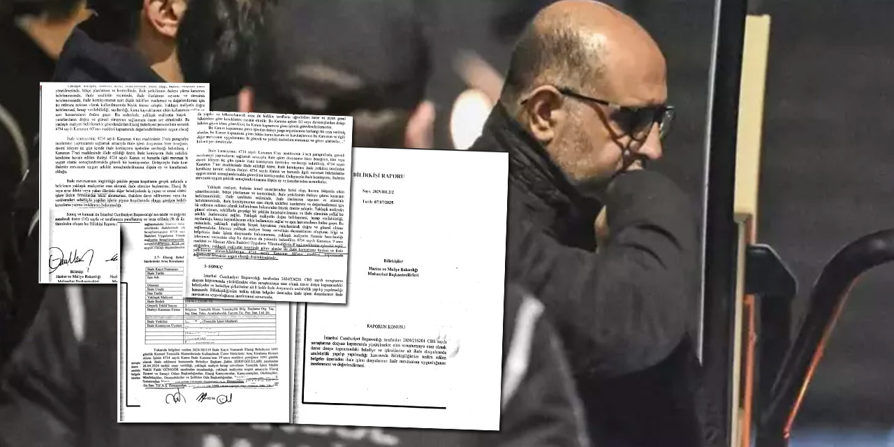 AKP’li Elazığ Belediyesi'nin İhsan Aktaş'a verdiği ihalelerin belgesi