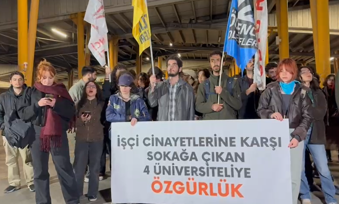 Ankara'da Dilovası'ndaki patlamayı protesto eden gençlerin tutuklanmasına tepki