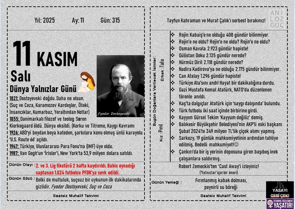 Dünya Yalnızlar Günü