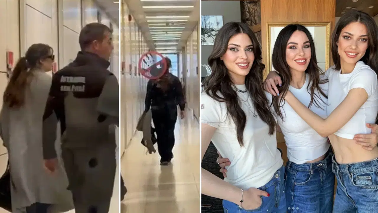 Testi pozitif çıkan Deren ve Derin Talu savcılıkta