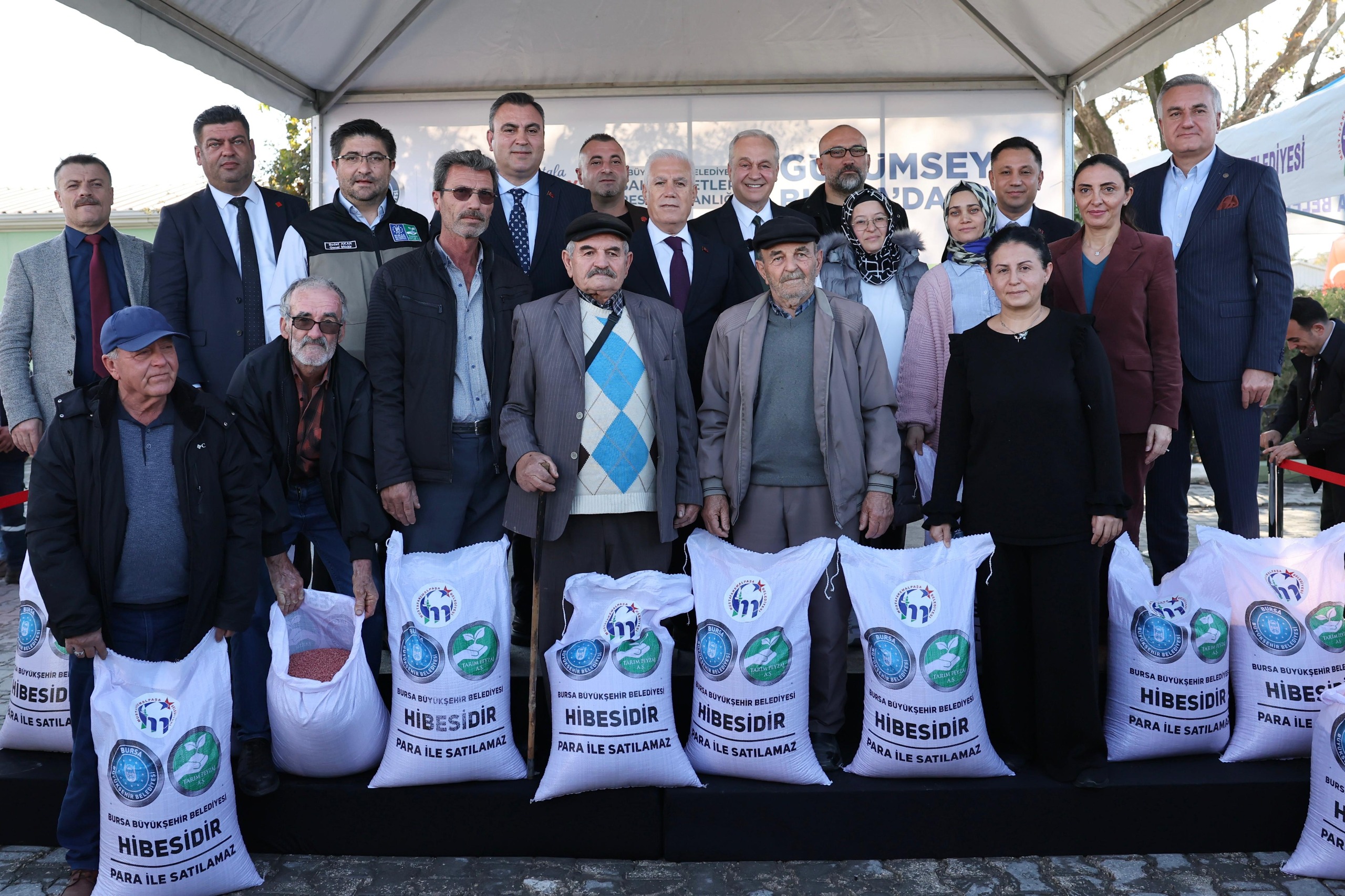 Bursalı çiftçiye yerli tohum desteği