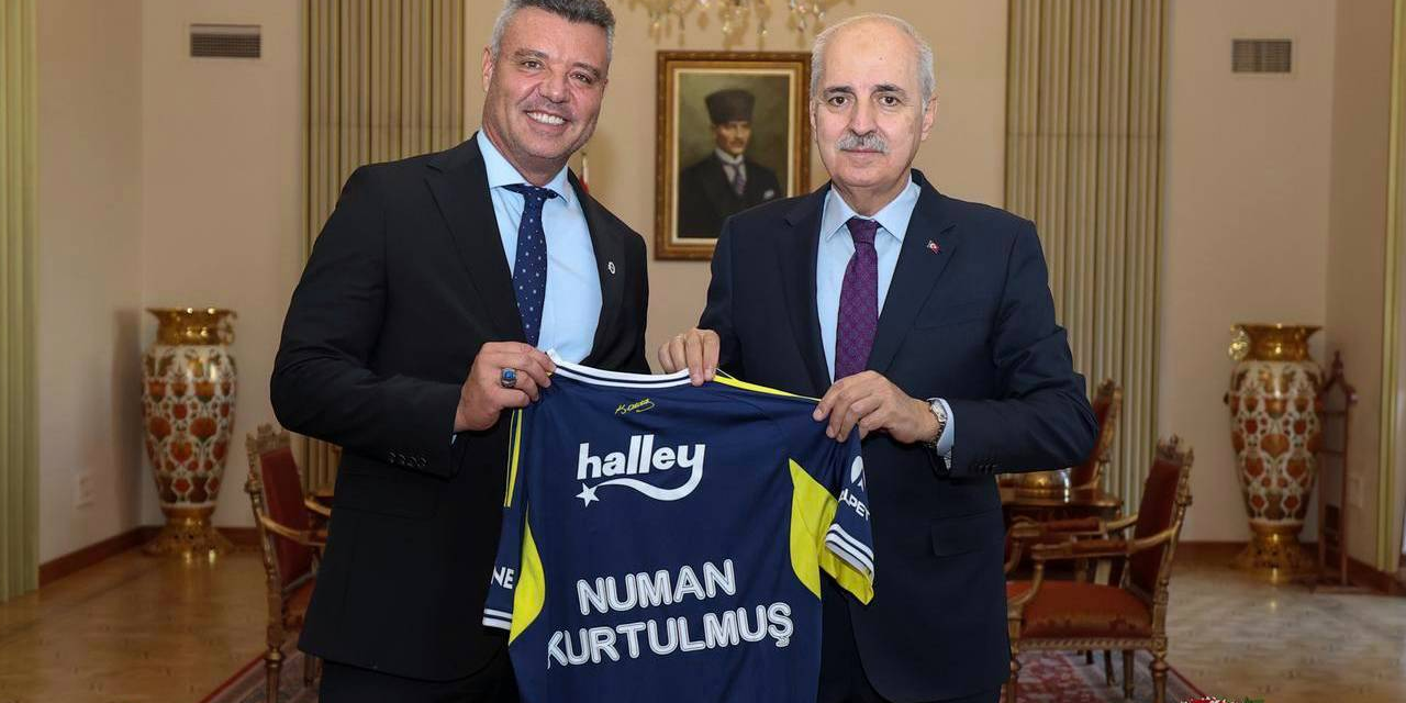 Sadettin Saran, TBMM Başkanı Kurtulmuş'u ziyaret etti