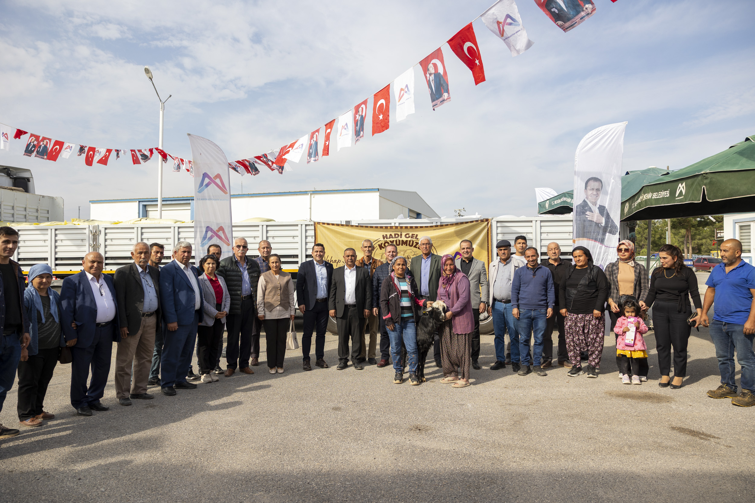 ‘Hadi gel köyümüze destek verelim’ projesi ile üreticinin yüzü güldü