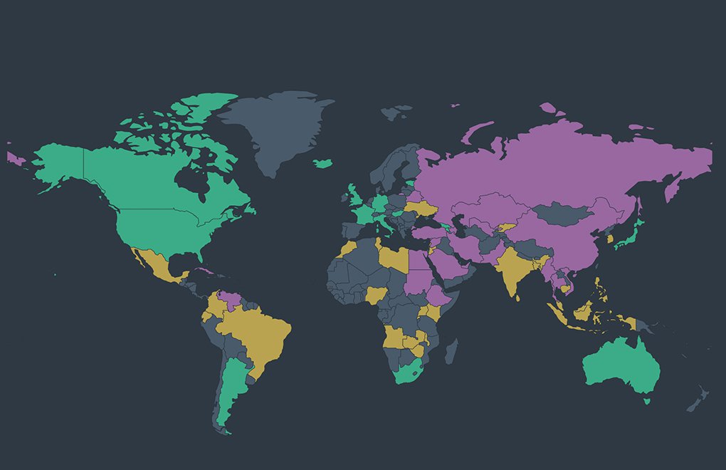 Türkiye'nin internet özgürlük karnesi: Sınıfta kaldı