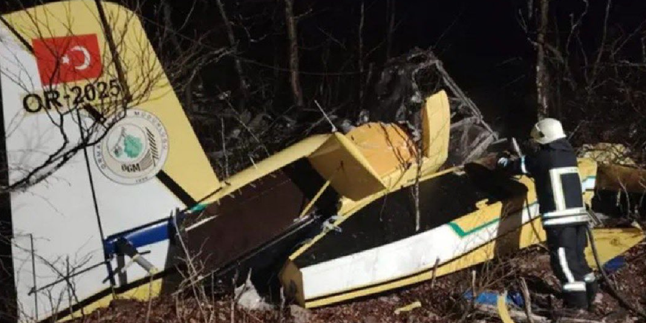 Yangın söndürme uçağı Hırvatistan'da düştü! Pilotun cansız bedeni bulundu