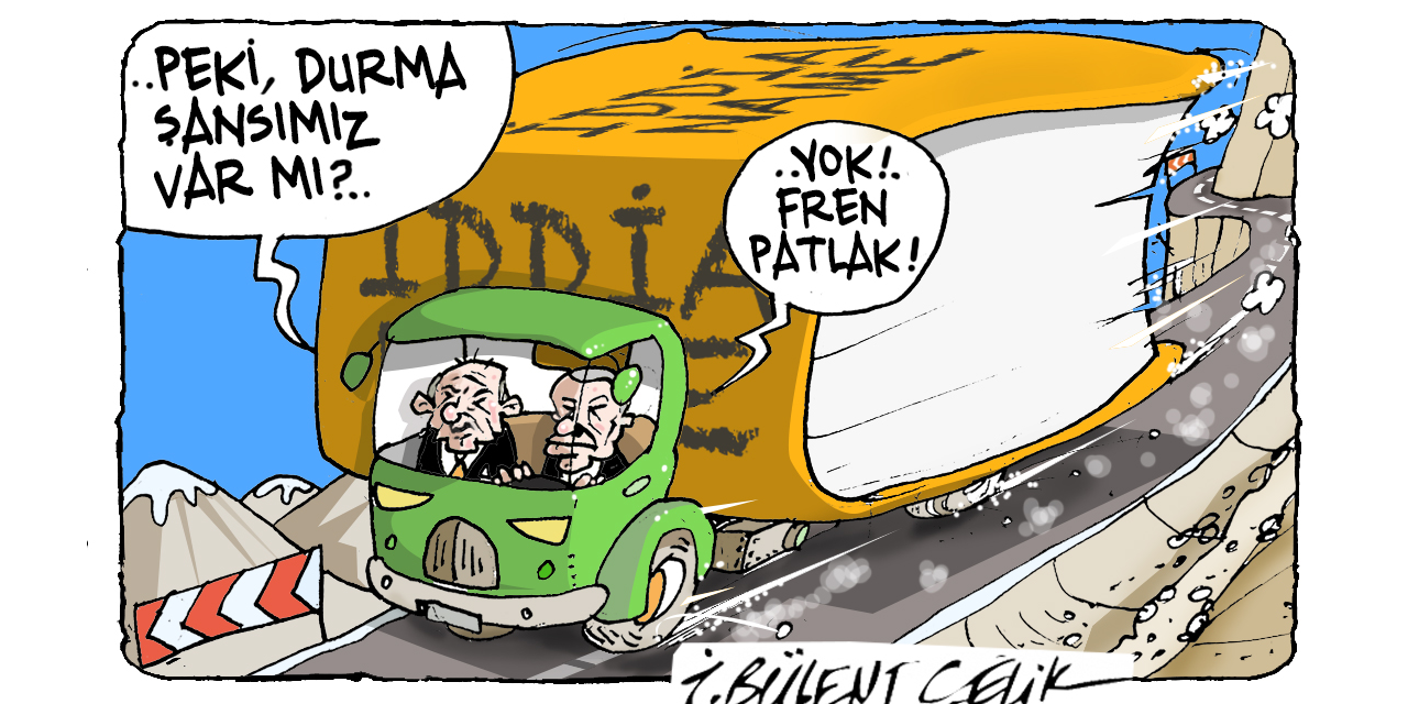 İ. Bülent Çelik'in 14 Kasım 2025 tarihli karikatürü