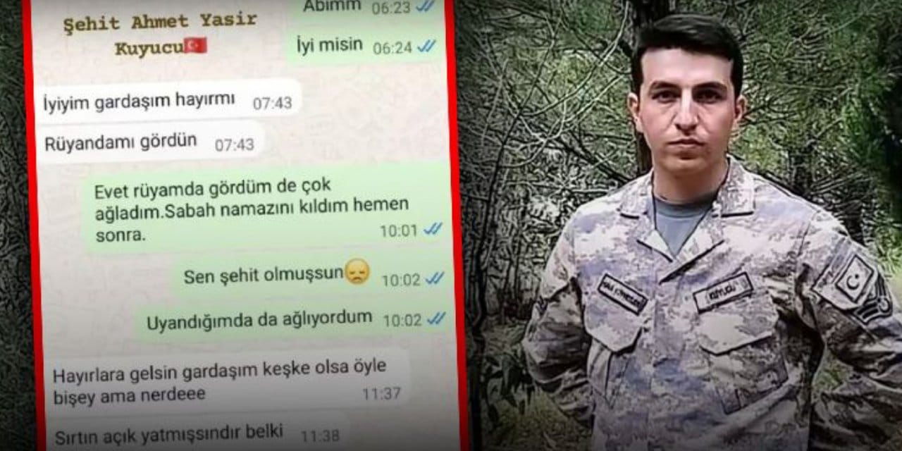 Şehit Ahmet Yasir Kuyucu'nun son mesajı