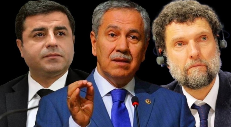 Kavala ve Demirtaş'ı ziyaret eden Arınç'tan açıklama: Sanıyorum önümüzdeki günlerde tahliye olacak