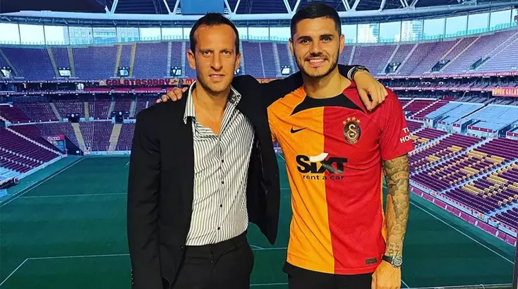 Ve Galatasaray'da Icardi’nin ortalığı karıştıran menajeri geri adım attı