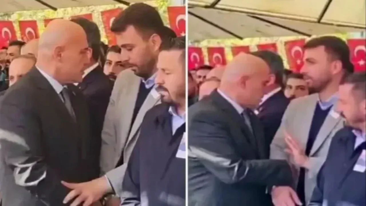 Şehit cenazesi: Vekiller saf tutmak için tartıştı!