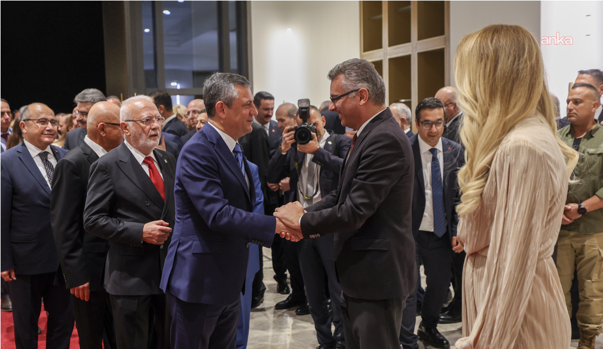 Özgür Özel, KKTC’de Cumhurbaşkanı Erhürman’ın Cumhuriyet Bayramı resepsiyonuna katıldı