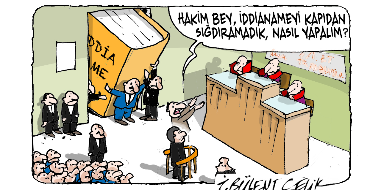 İ. Bülent Çelik'in 17 Kasım 2025 tarihli karikatürü