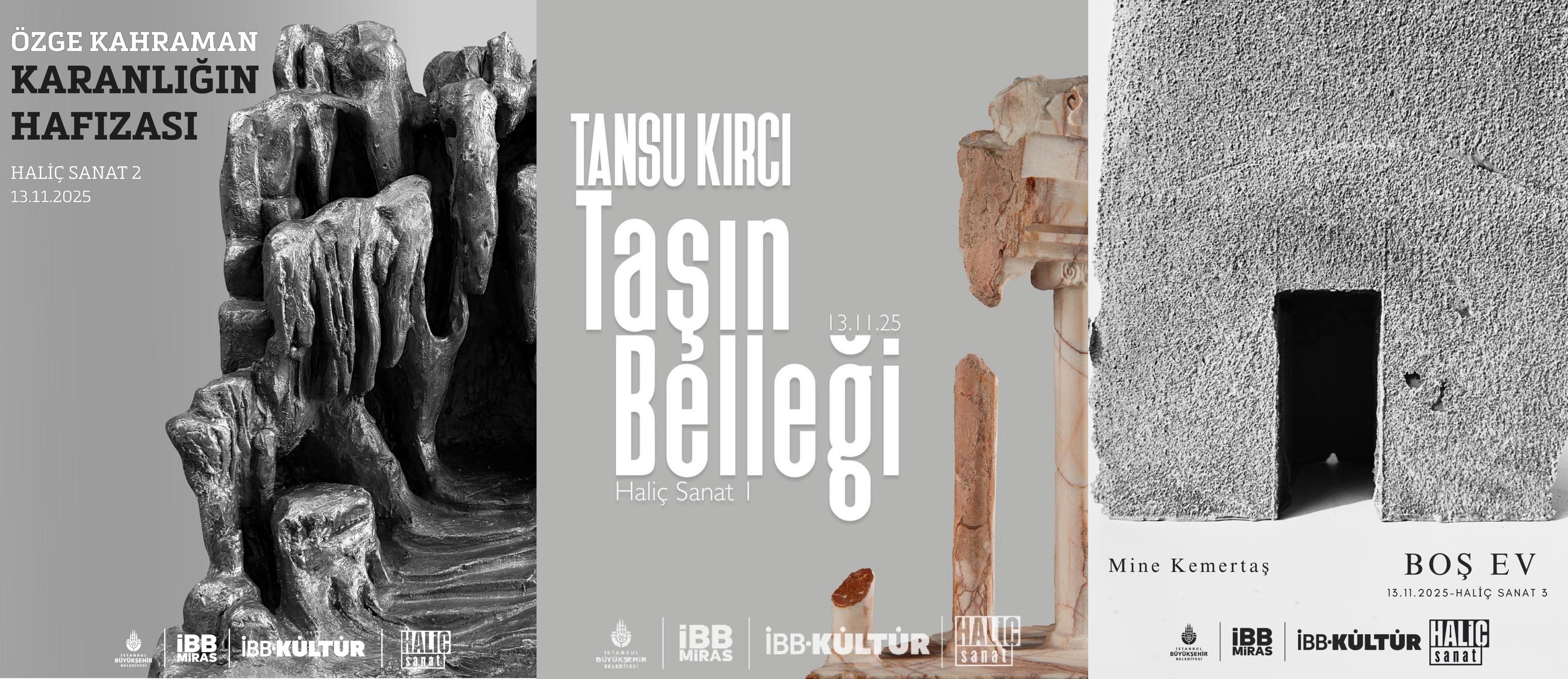 Balat’ta üç yeni sergi ücretsiz olarak Haliç Sanat’ta açıldı