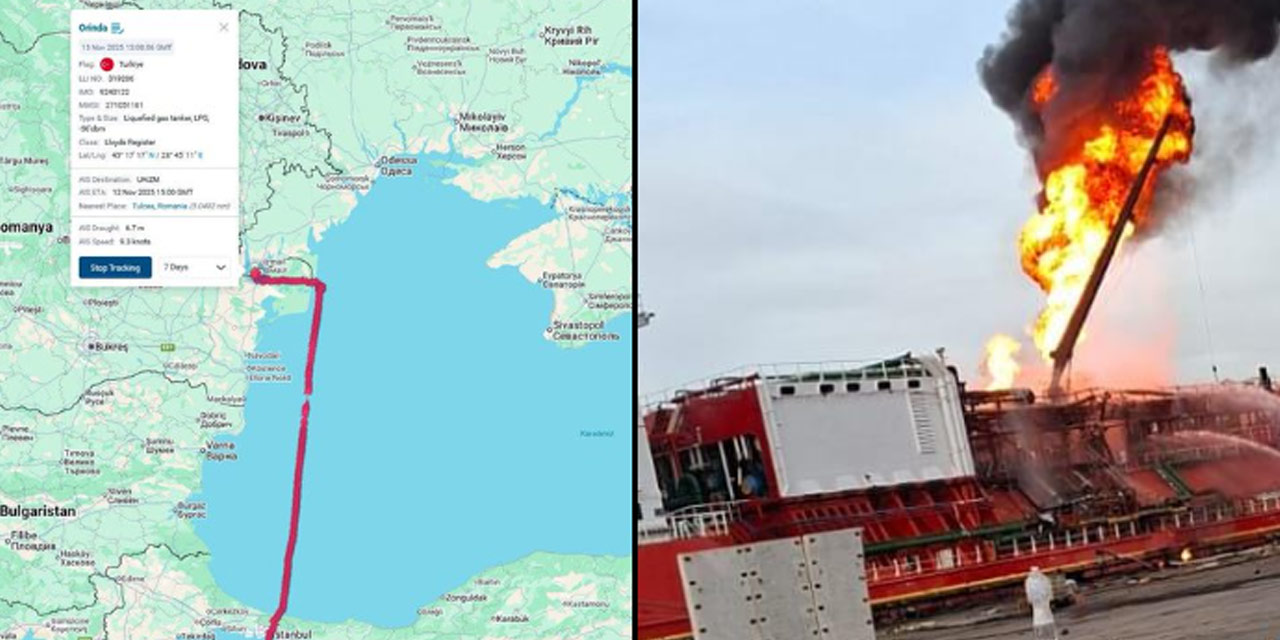 Ukrayna'da Türk gemisine bombalı saldırı