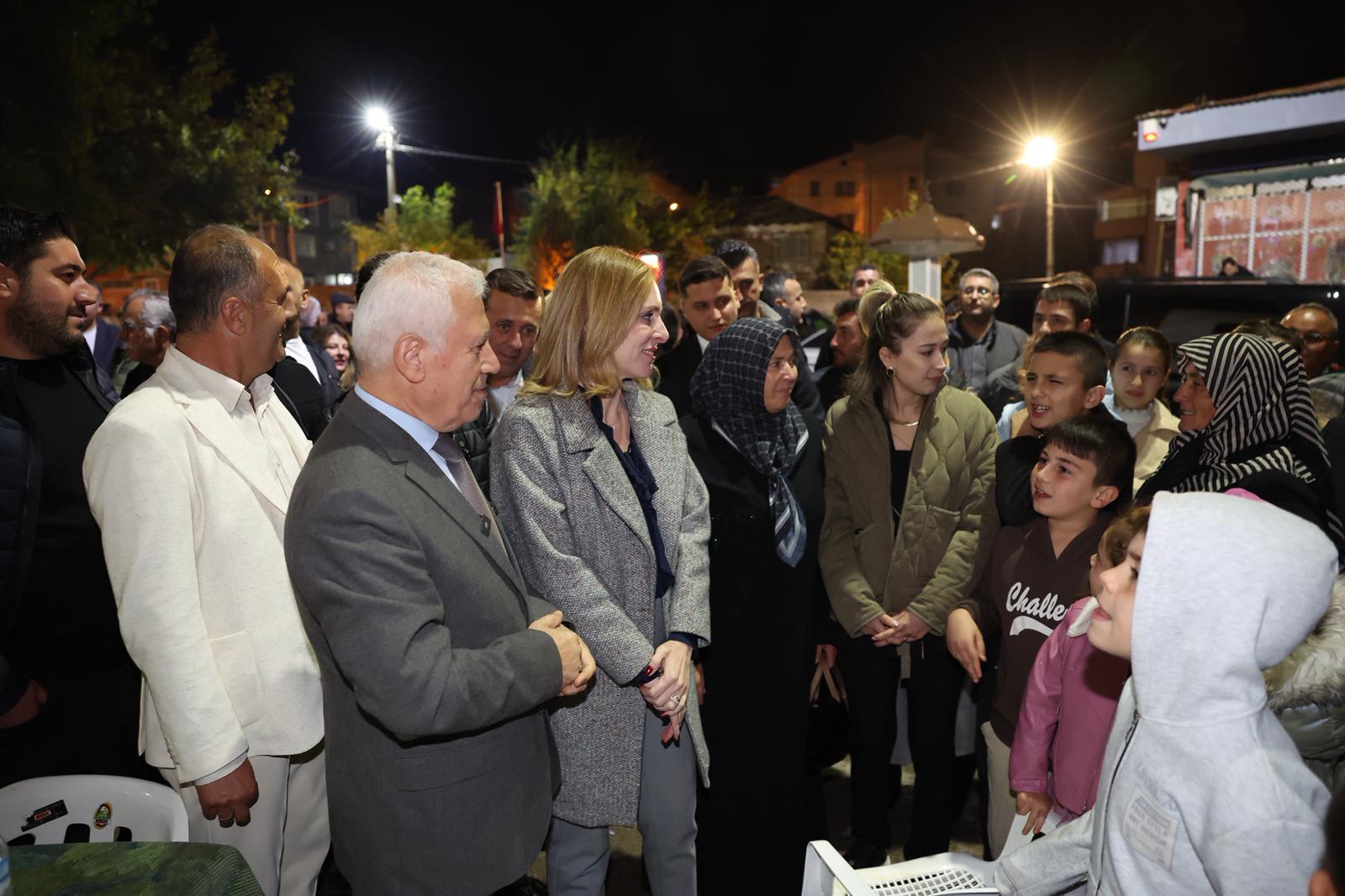 Mustafa Bozbey Gürsu’da vatandaşlarla buluştu